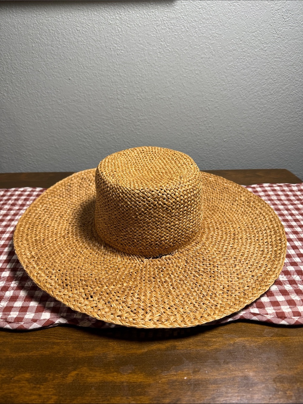 Ralph Lauren Woven Straw Sun Hat - Natural Tan